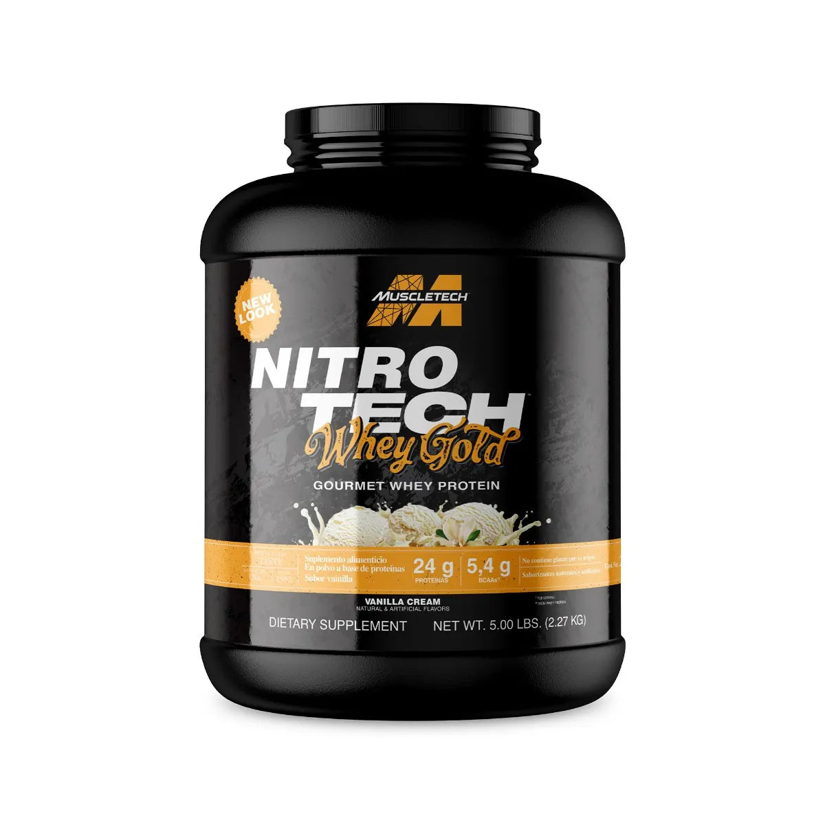 Muscletech Nitro Tech 100% Whey Gold 5 lb