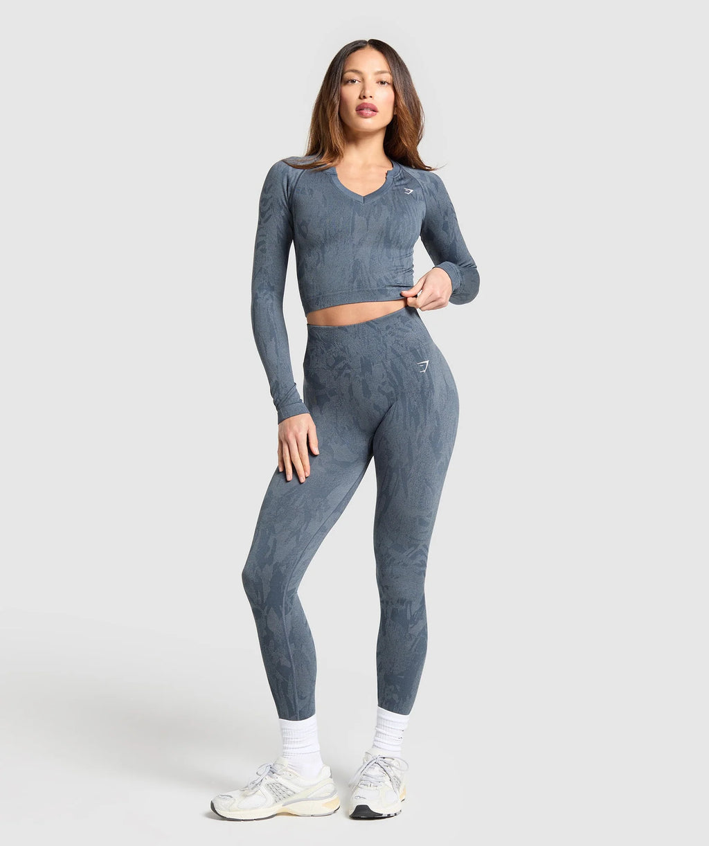 Adapt Camo Seamless Long Sleeve Top