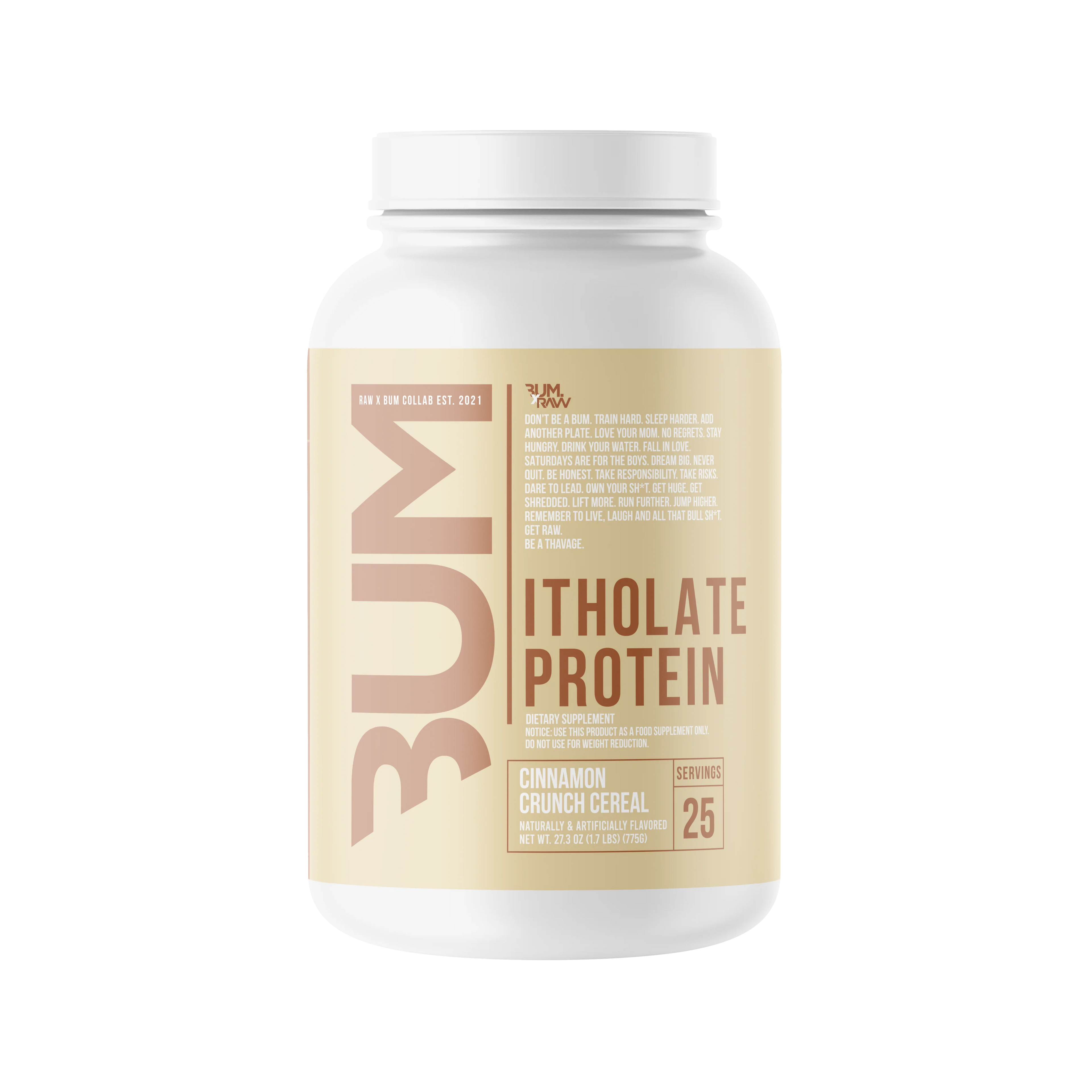 Raw Cbum Itholate Protein 2 lb